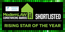 Modern Law Conveyancing Awards - Shortlisted